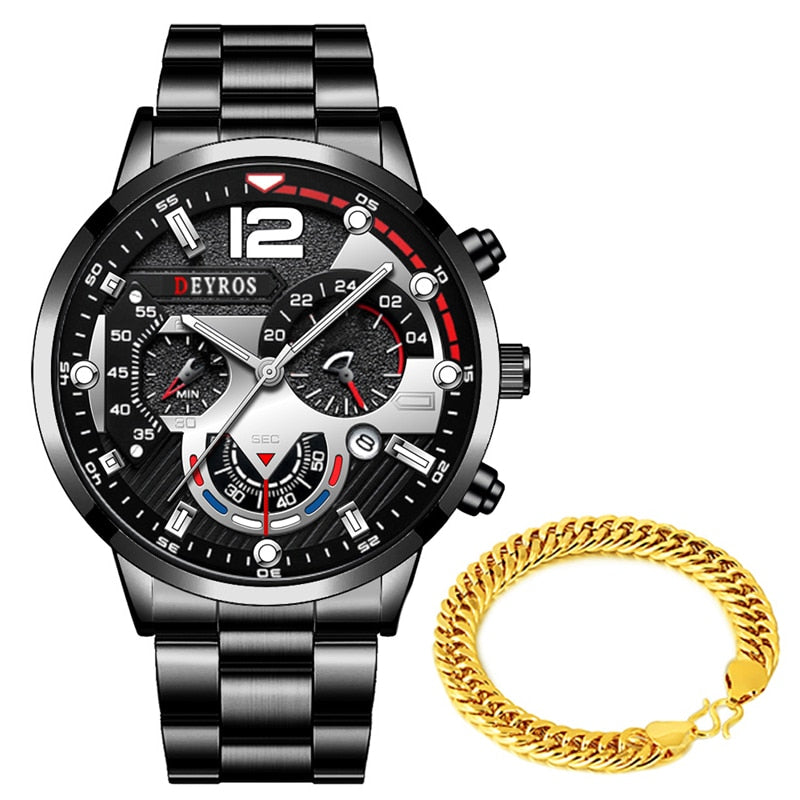 Relógio Casablanca + Pulseira